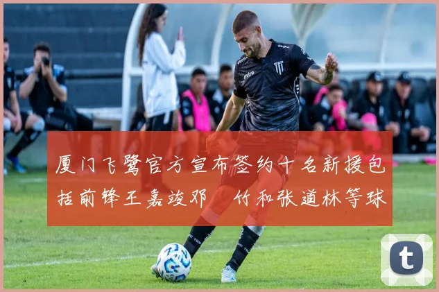 厦门飞鹭官方宣布签约十名新援包括前锋王嘉竣邓棽竹和张道林等球员